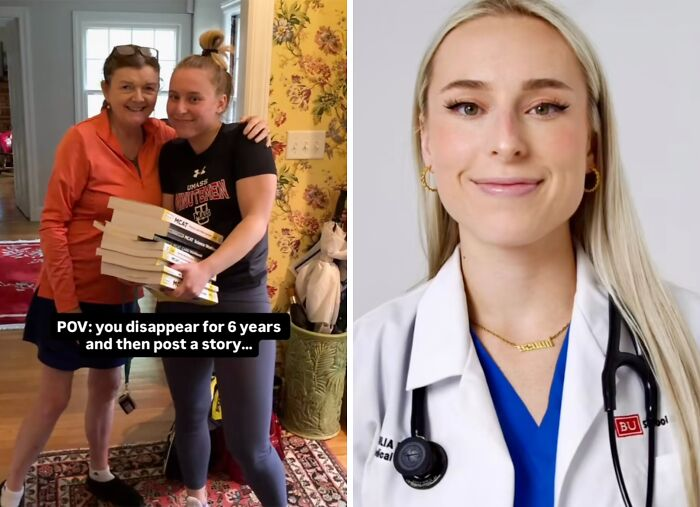 "Ты исчезаешь на 6 лет, а потом публикуешь историю". Источник: https://www.tiktok.com/@juliarose.md