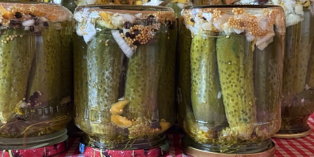 Мой авторский способ маринованных огурцов