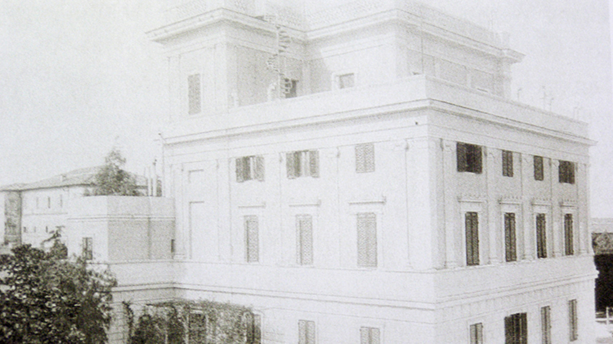 Дом Генриха Семирадского в Риме, 1896 г.