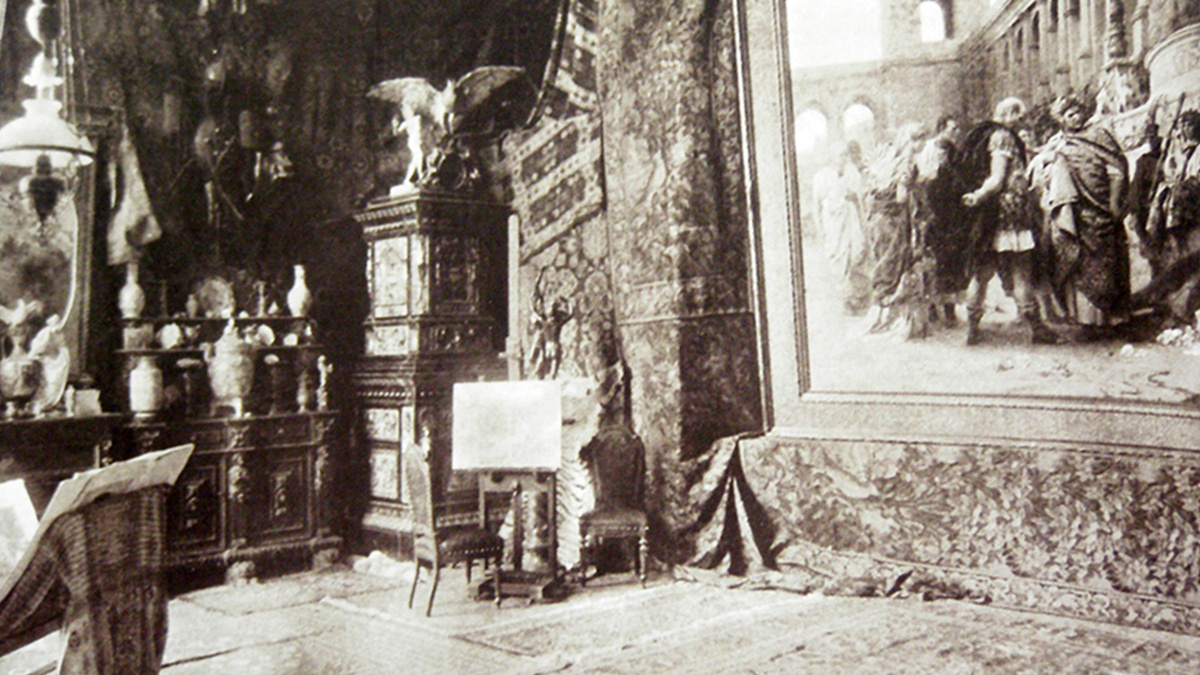 Мастерская Генриха Семирадского в Риме