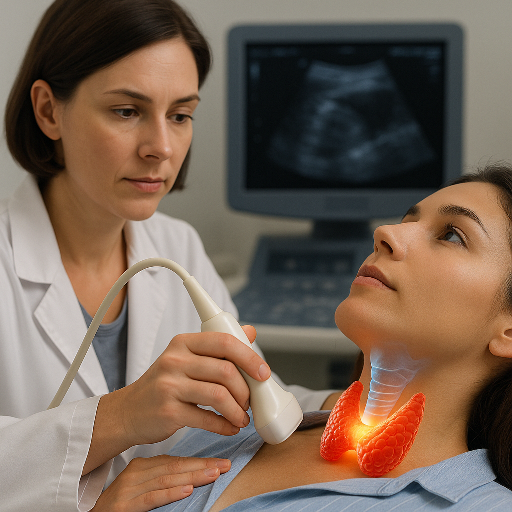 УЗИ щитовидной железы в Щербинке. Опытный эндокринолог в Щербинке