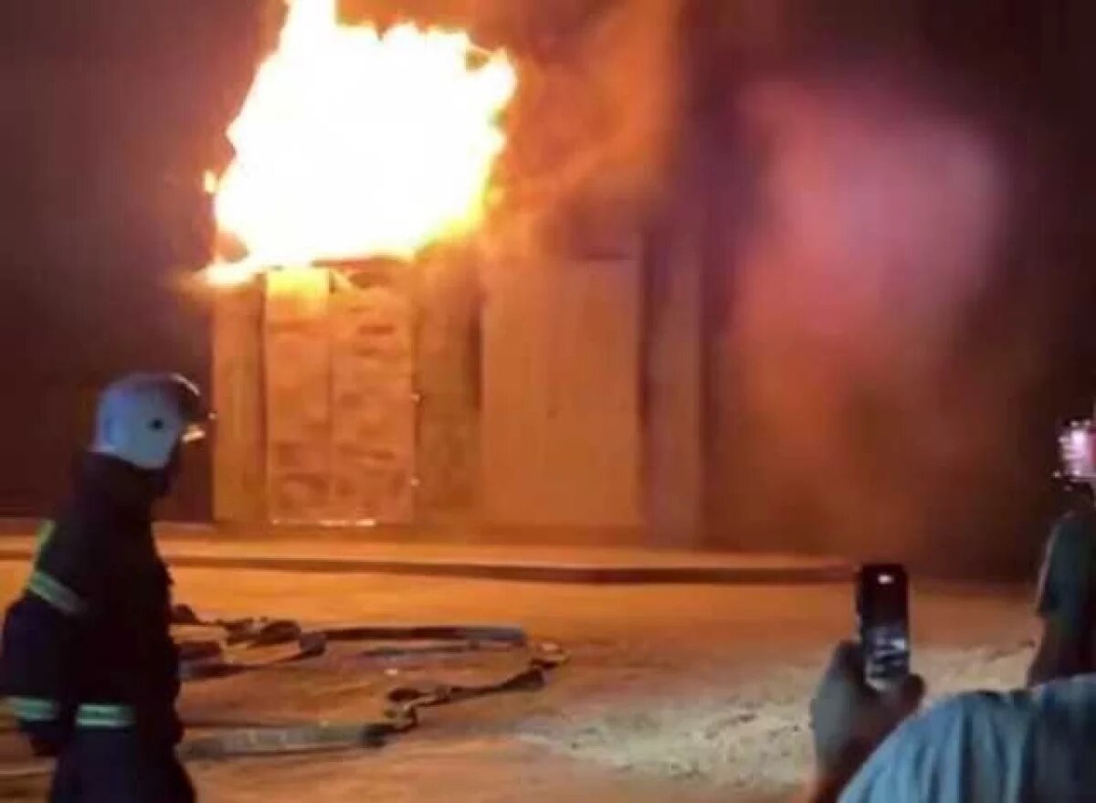    В Каспийске починят трансформаторную подстанцию после возгорания