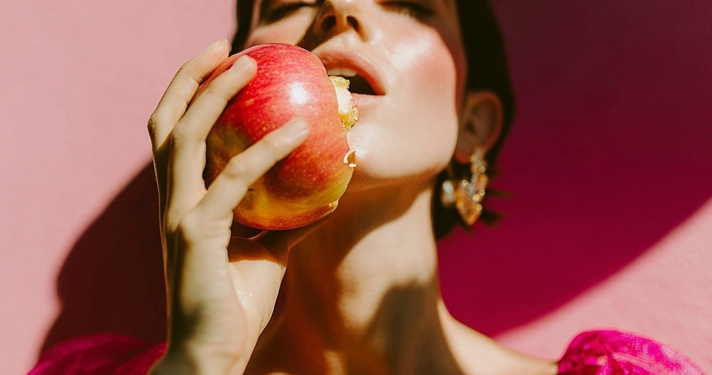 Почему яблоко — не про витамины, а про выбор: еда как символ