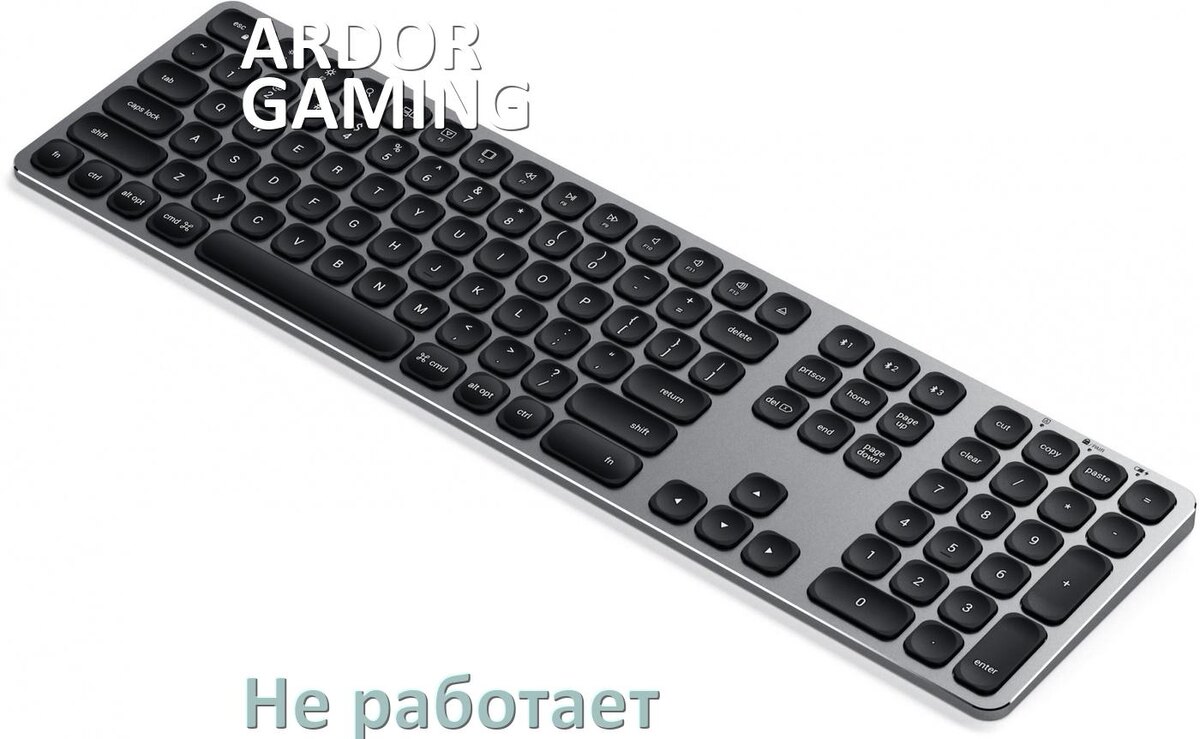 
Почему не работает клавиатура ARDOR GAMING Maul на компьютере и не печатает