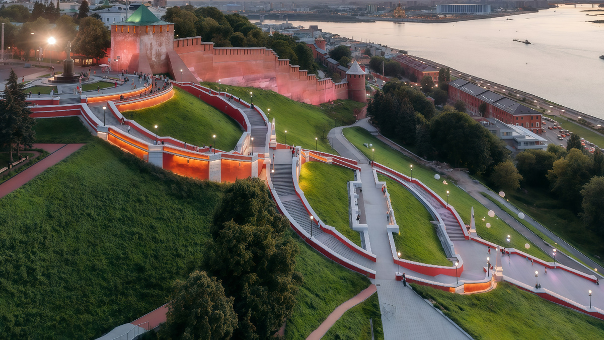 Нижний Новгород. Нижегородский Кремль.