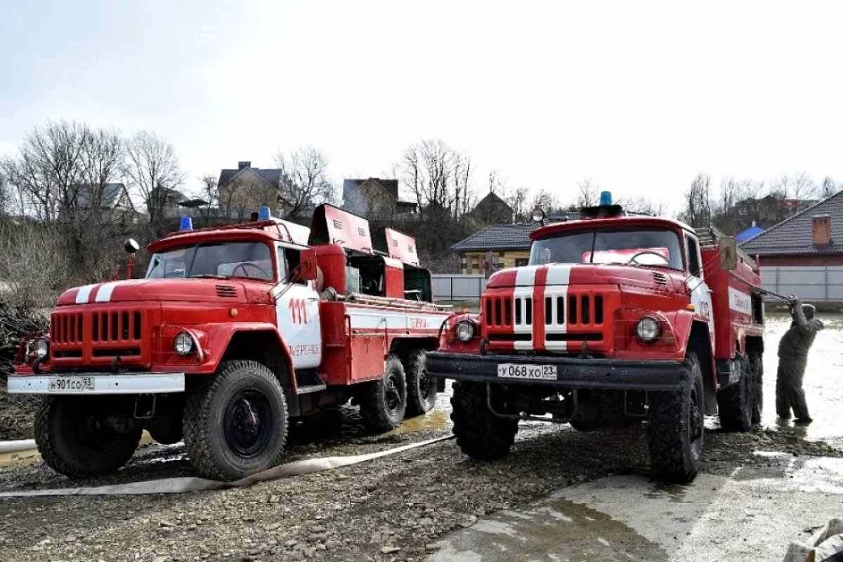    В Горячем Ключе резко поднялась вода в реке