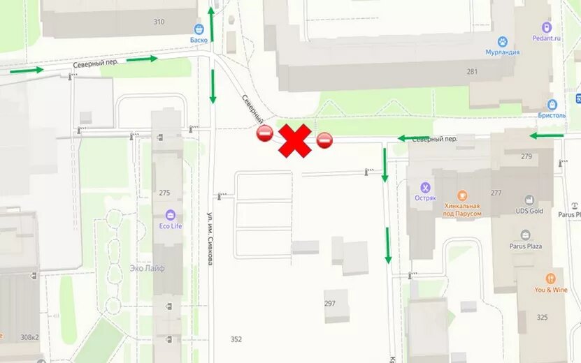    Участок переулка Северного перекрыли в Ижевске до 12 августа