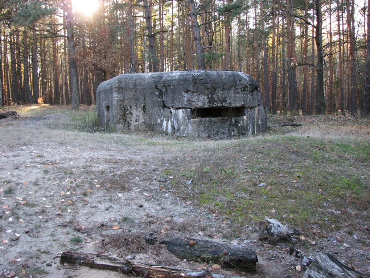 Укрепления времён Великой Отечественной войны, используемые ВСУ при обороне Киева в 2022 году. 