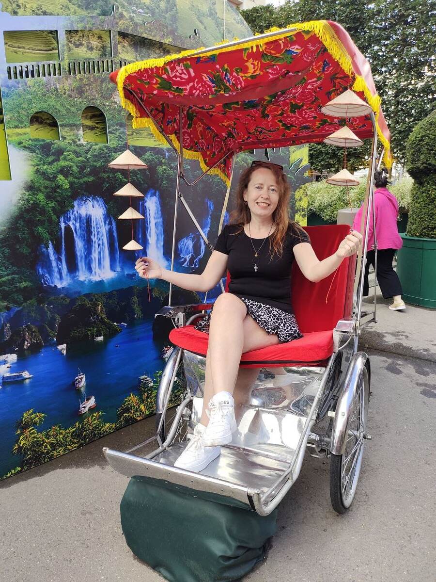 А это я на Манежной площади (фото блогера ИСКРА) 