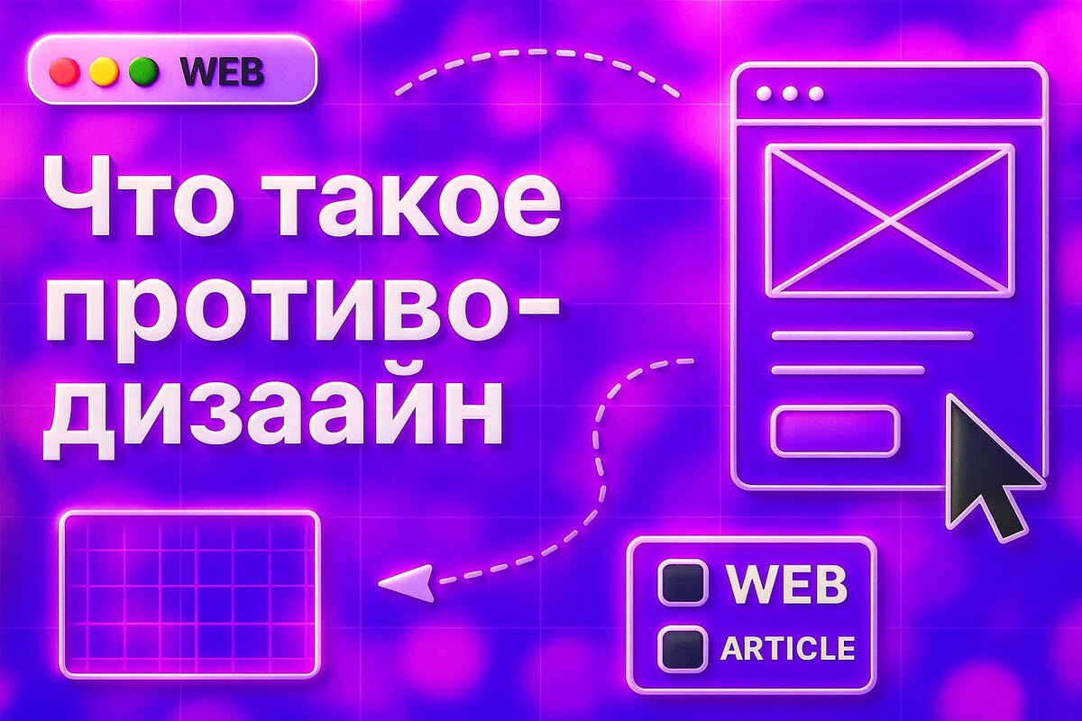 Что такое противодизайн - и почему сайты снова делают «некрасивыми»