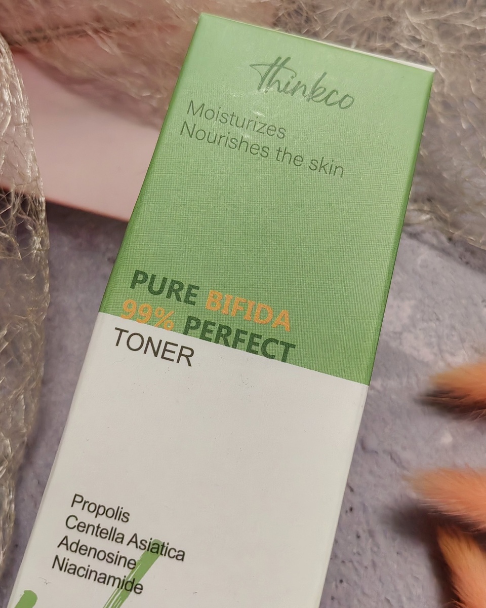 Тонер от бренда "Thinkco", упаковка поближе