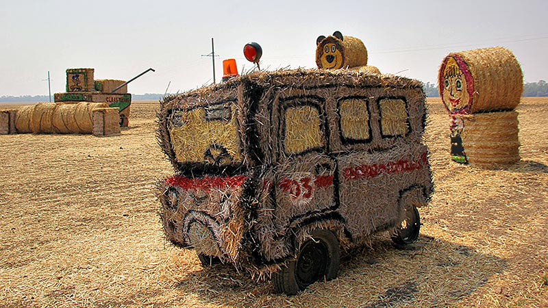    И знакомая страна вот уж издали видна
