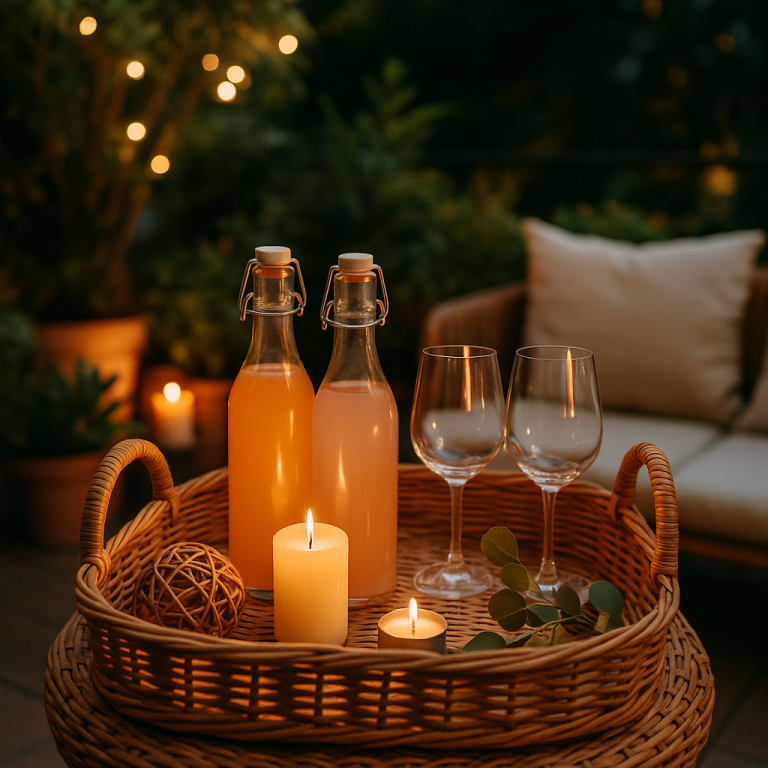    Создайте стильный ротанговый поднос-бар своими руками: пошаговая инструкция для незабываемых вечерних посиделок Loza