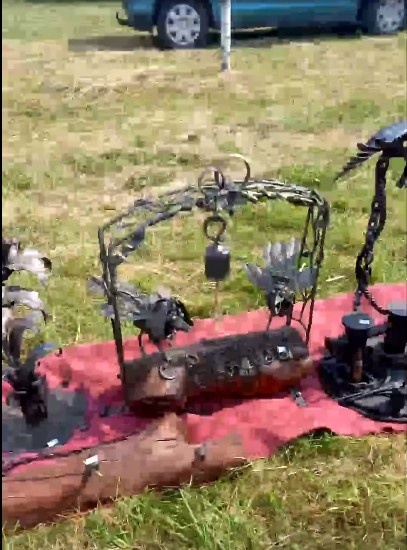 Кованные изделия из металла из личного архива