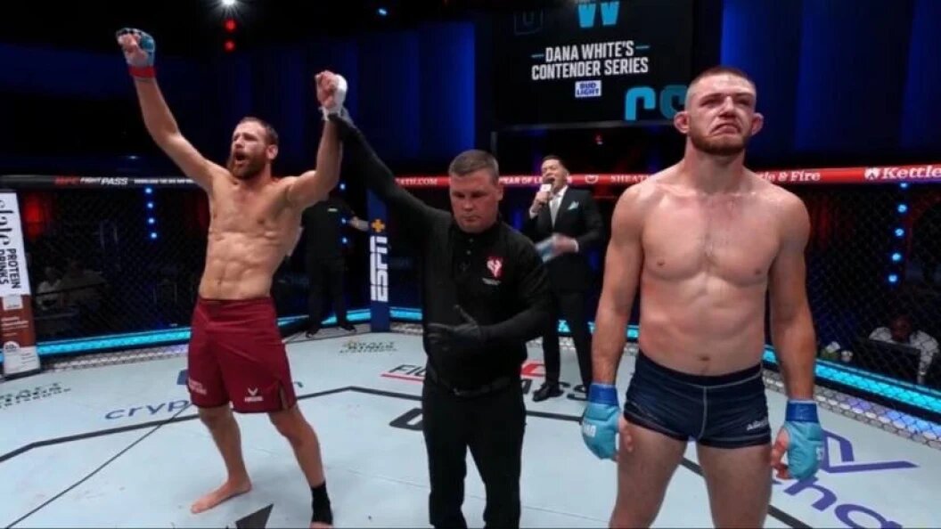   Минспорт Забайкалья поздравил Пуляева с победой в Dana White's Contender Series. Фото: Правительство Забайкалья