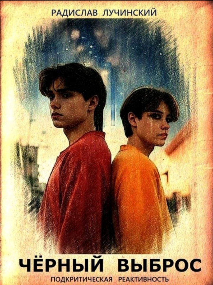 Обложка, которую мне предоставил автор. На первый взгляд, выглядет драматично, чувствуется не простая жизнь главных героев.