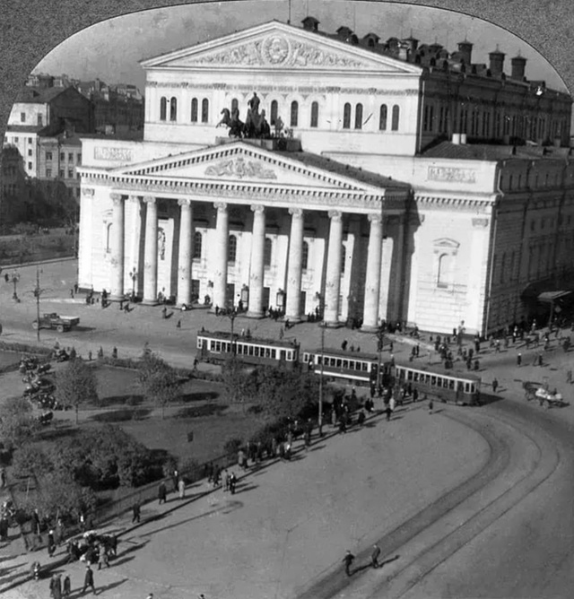 Большой театр, СССР 1932 год. фото из rg.ru