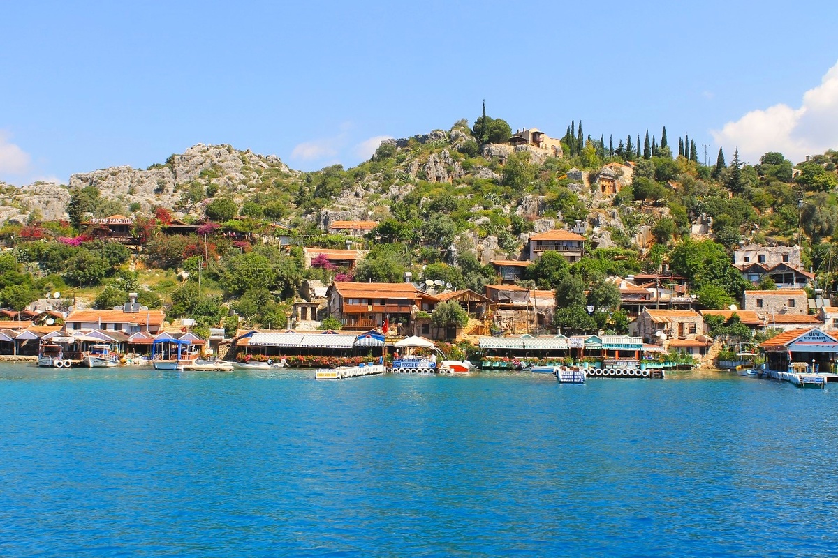 Фото из личного архива. На экскурсии в Турции