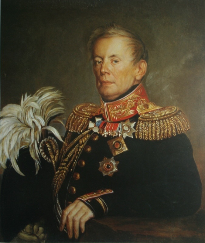 А. Варнек «Портрет П.П. Коновницына», 1819 г.