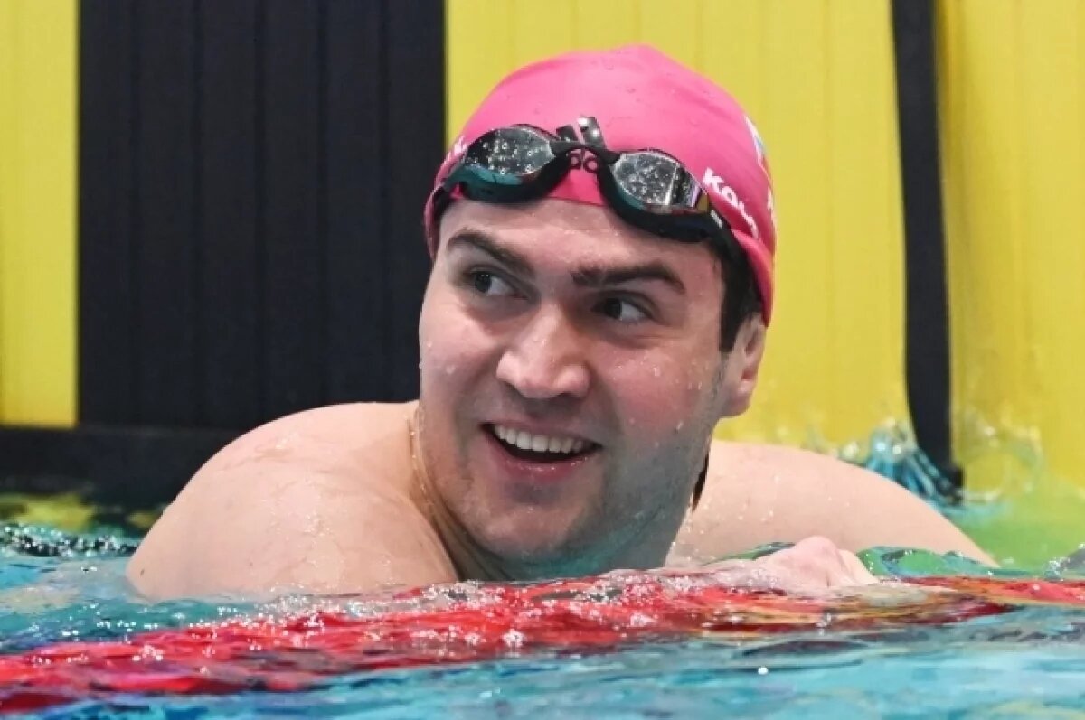    Российский пловец Колесников завоевал золотую медаль на ЧМ в Сингапуре