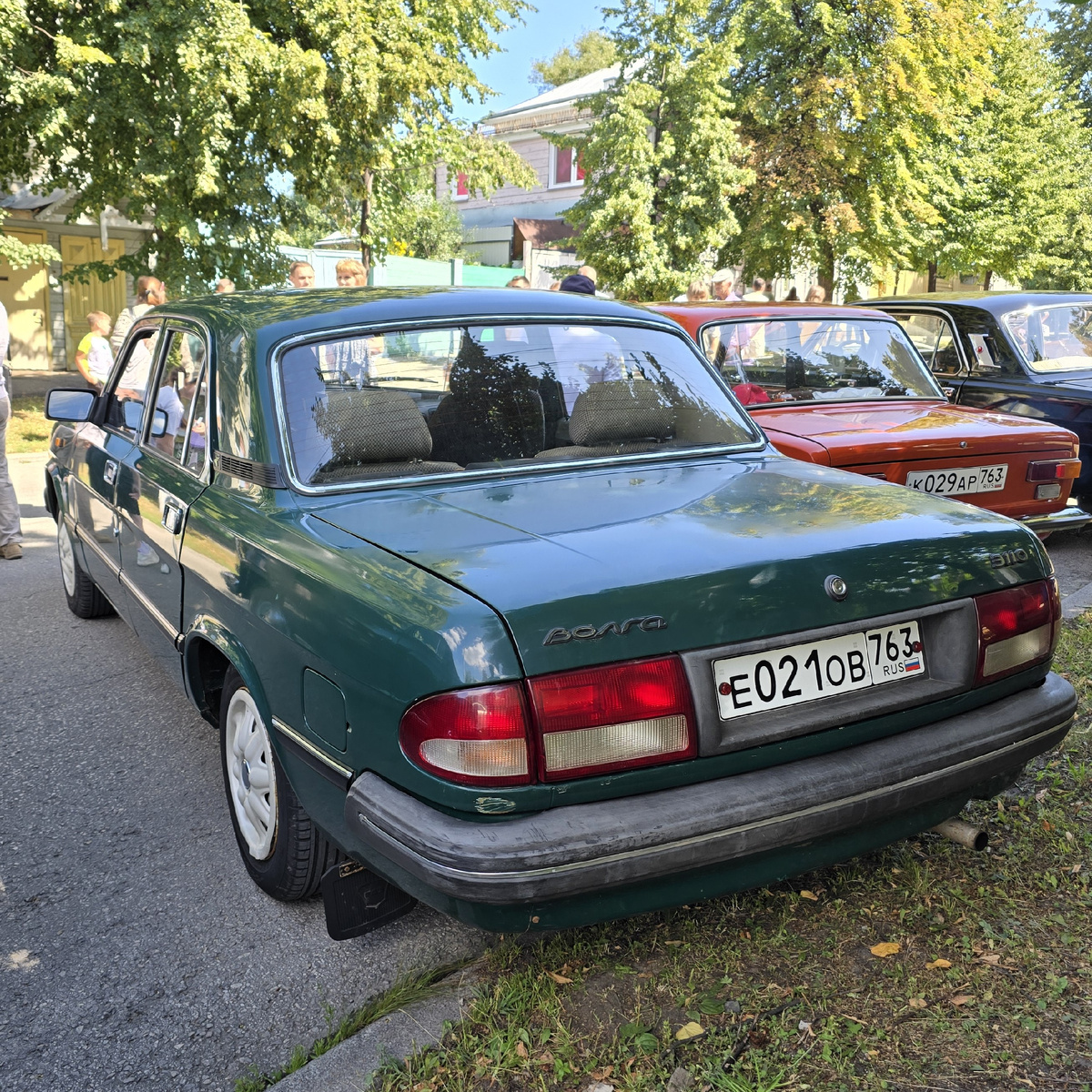 Автомобиль в родной краске, в цвете "Зелёный сад".