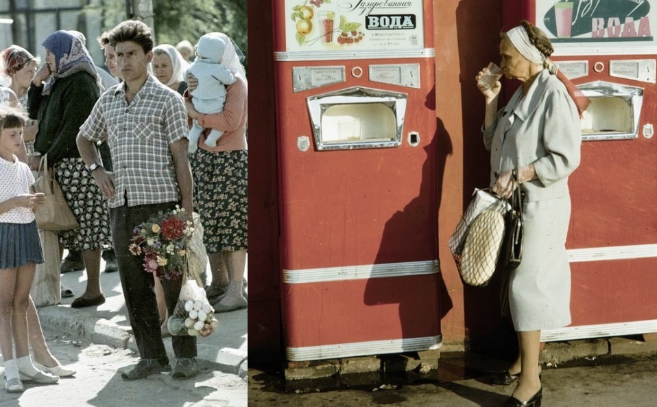 Сумки или пакеты были многоразовыми, да и менталитет советского человека был такой, что вещь должна служить долго, и авоська выручала при каждом походе в магазин!