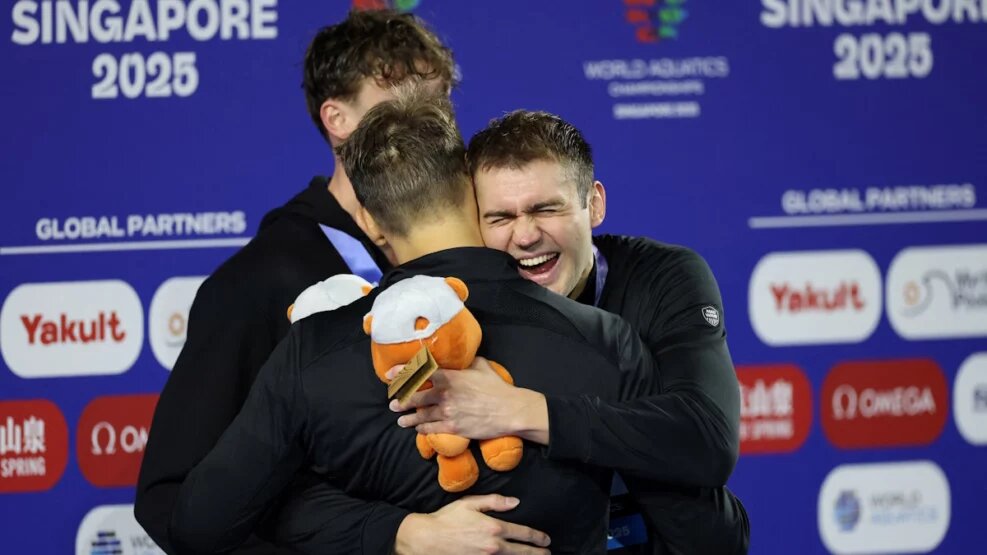 Россиянин Климент Колесников выиграл чемпионат мира по плаванию 2025 года. Фото: REUTERS