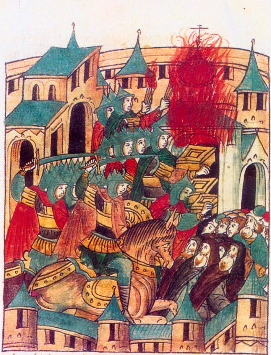 Разорение Суздаля монголами