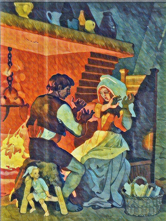 Лесоруб , Лесорубша и Мальчик с Пальчик