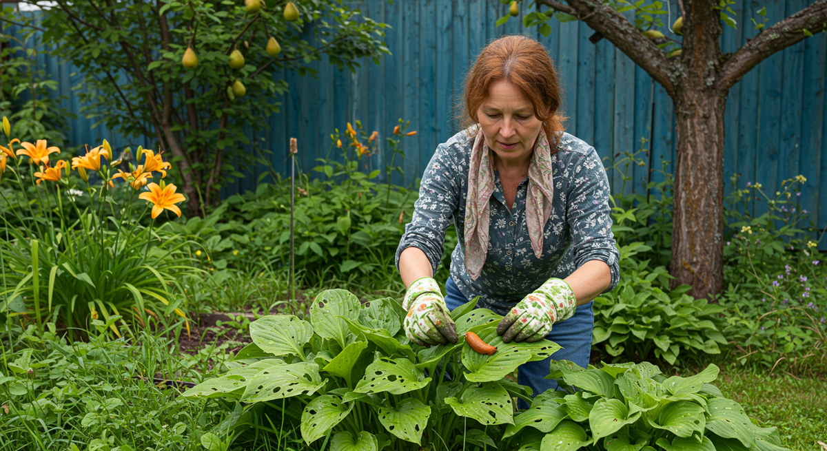 испанские слизни съели хосту