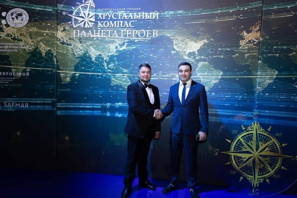    На национальной премии «Хрустальный компас» в Москве