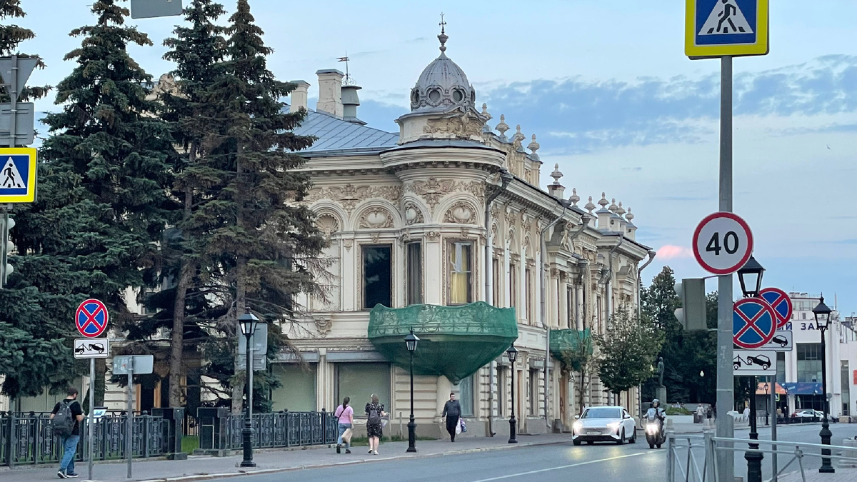 Казань, особняк Зинаиды Ушковой. Фото Natalya Dolidenok, июль 2025.