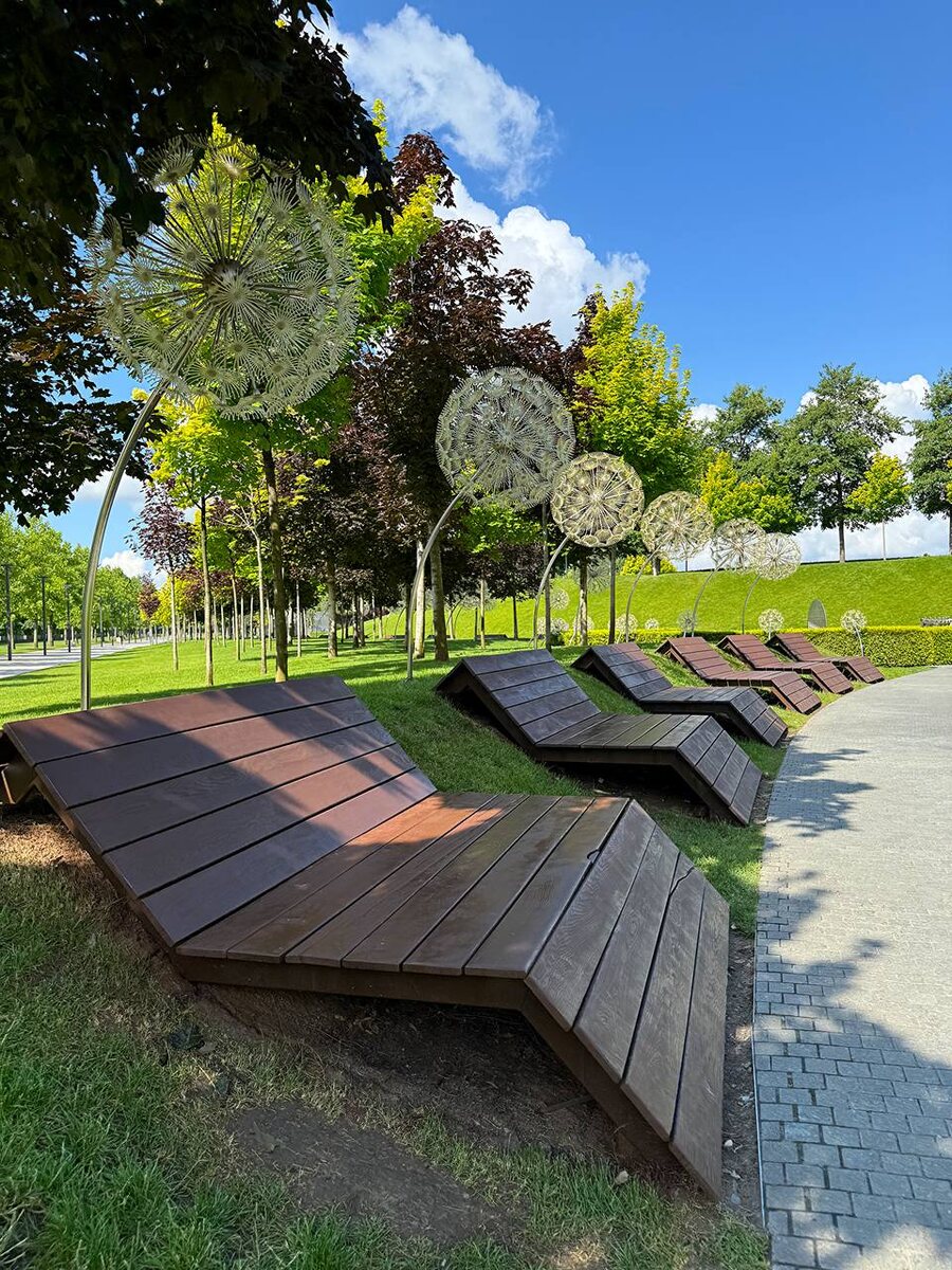 Аллея Одуванчиков. Парк Галицкого Краснодар