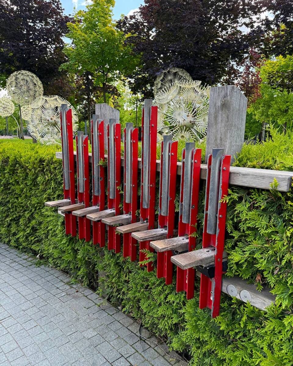 Музыкальный лабиринт в Парке Галицкого