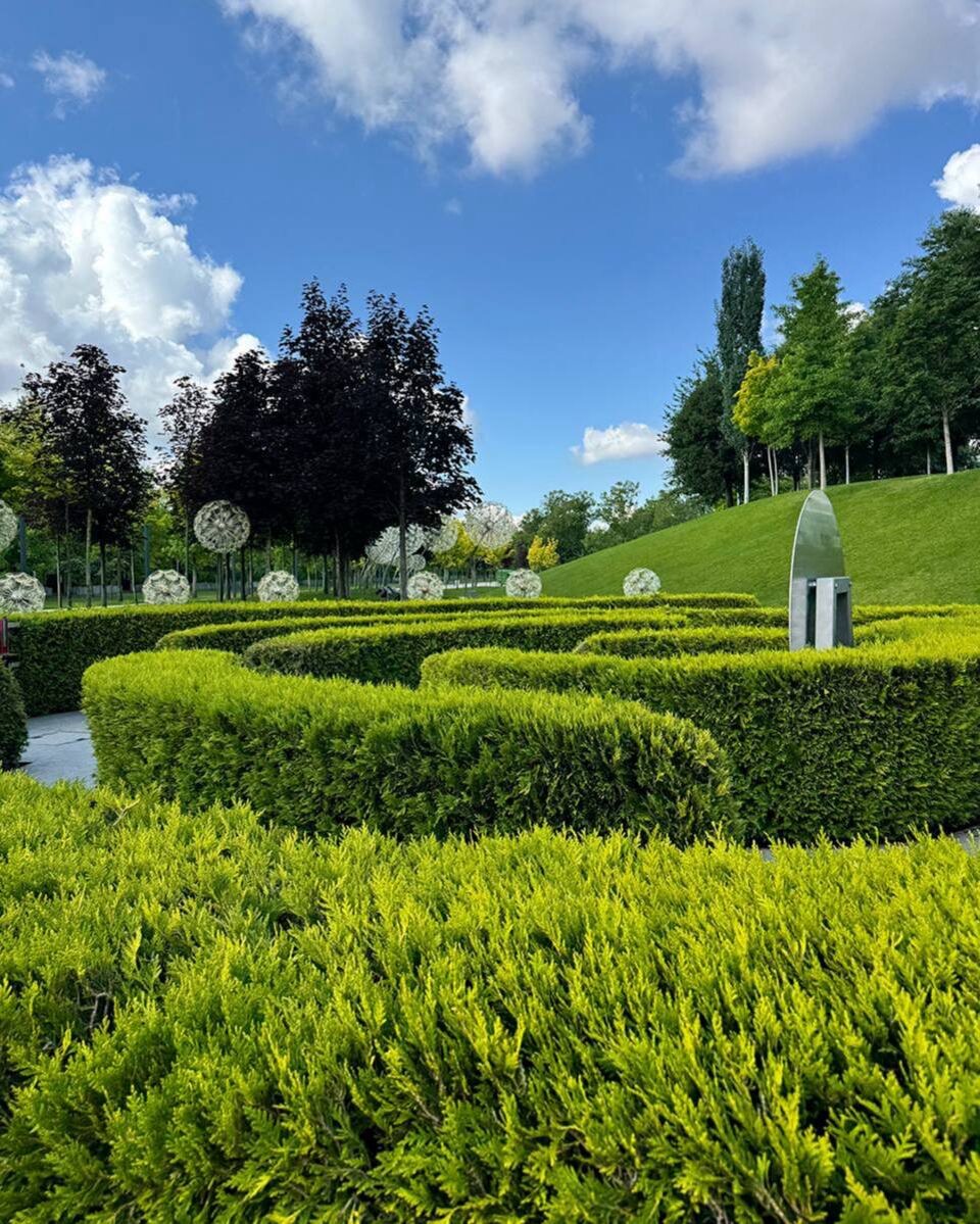 Музыкальный лабиринт в Парке Галицкого