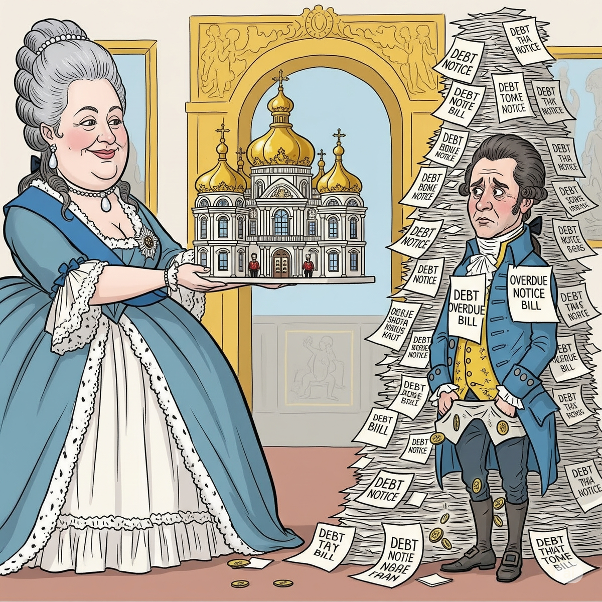 Карикатура создана ИИ