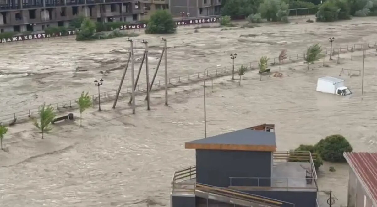    Новомихайловка. Фото: скриншот из видео в соцсетях