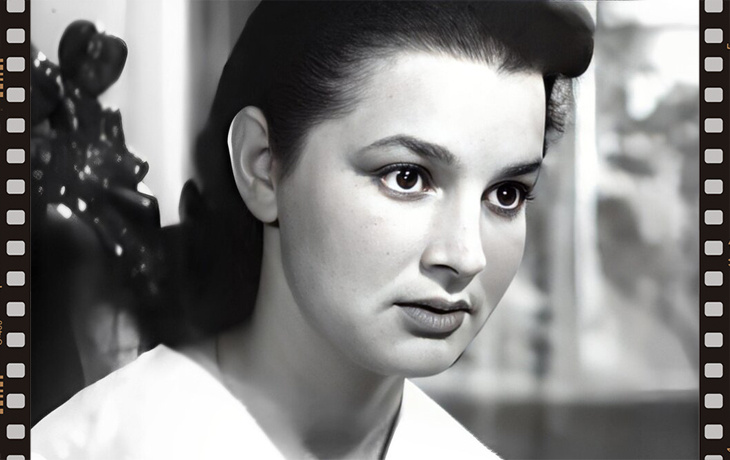 Инны Бурдученко. кадр из фильма "Иванна" (1959)