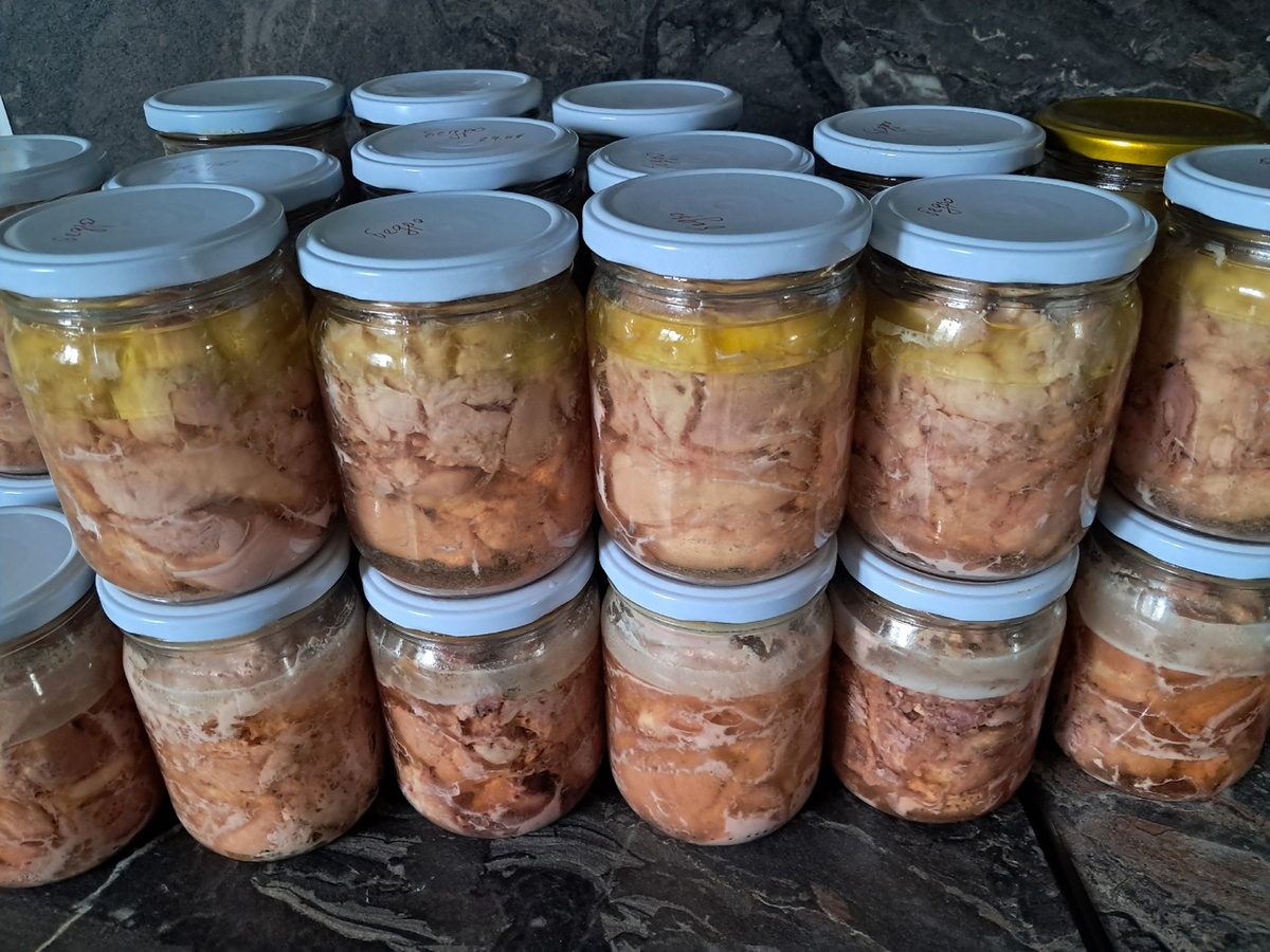 Тушёнка из свинины