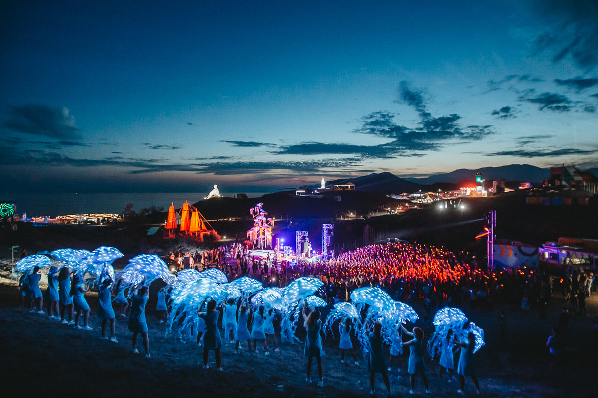 В Крыму прошел крупнейший фестиваль «Таврида.АРТ»