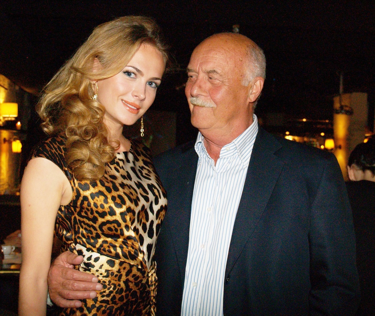 Анна Горшкова и кинорежиссер Станислав Говорухин