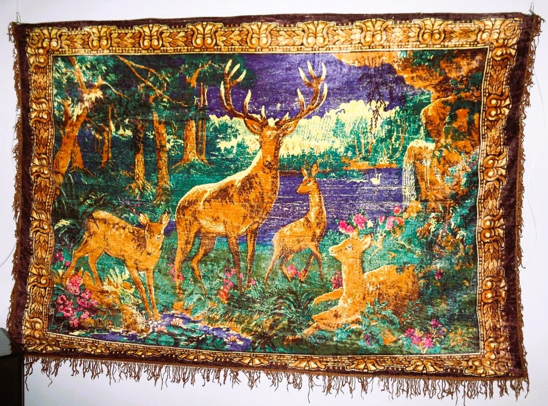 Настенный коврик советских времён