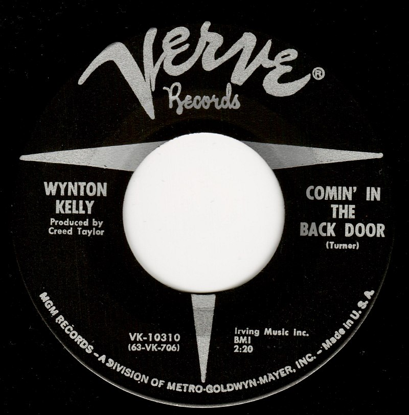 Типичный лейбл («яблоко» диска, в данном случае сингла на 45 об/мин) компании звукозаписи Verve Records периода 1960–1967 гг.