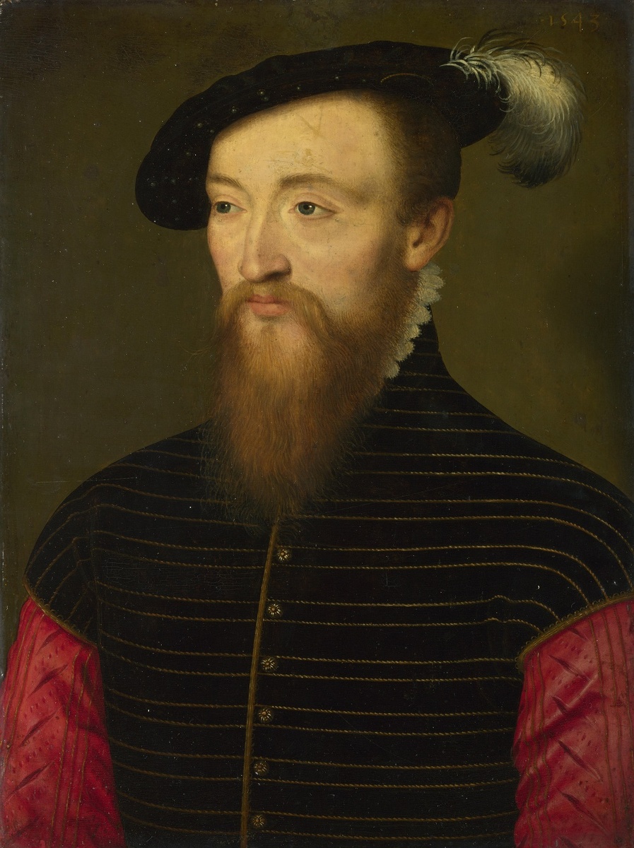 Давним читателям известно, что я недолюбливаю картинки из Сети,хотя иногда они и бывают уместны. Посему, предлагаю просто наслаждаться живописью, как самостоятеьным явлением. Неизвестный французский художник - "Портрет мужчины (Поль, сир д'Андуэн)".