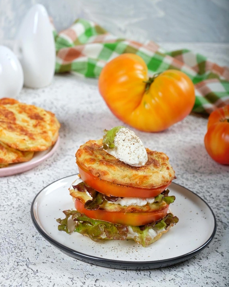 Овощной бургер