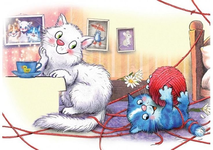 очаровательные коты Рины Зенюк