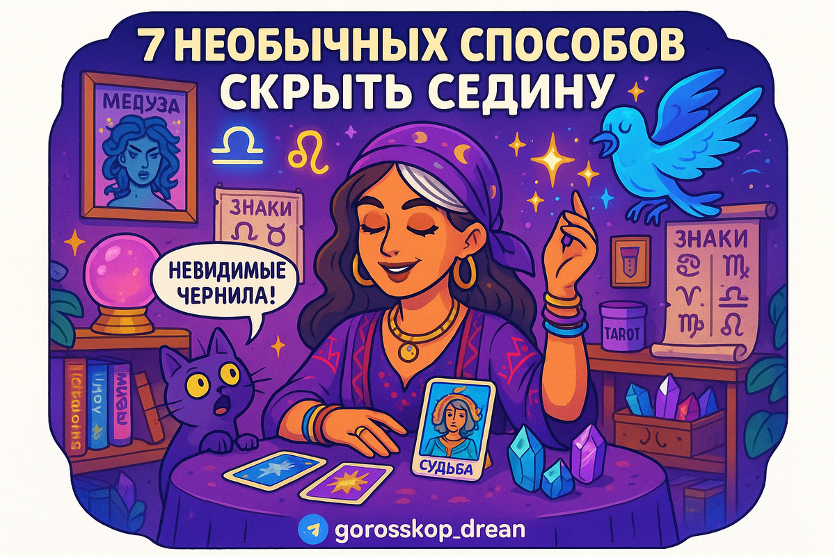    Седина как символ мощной трансформации и тайного источника внутренней силы Мария