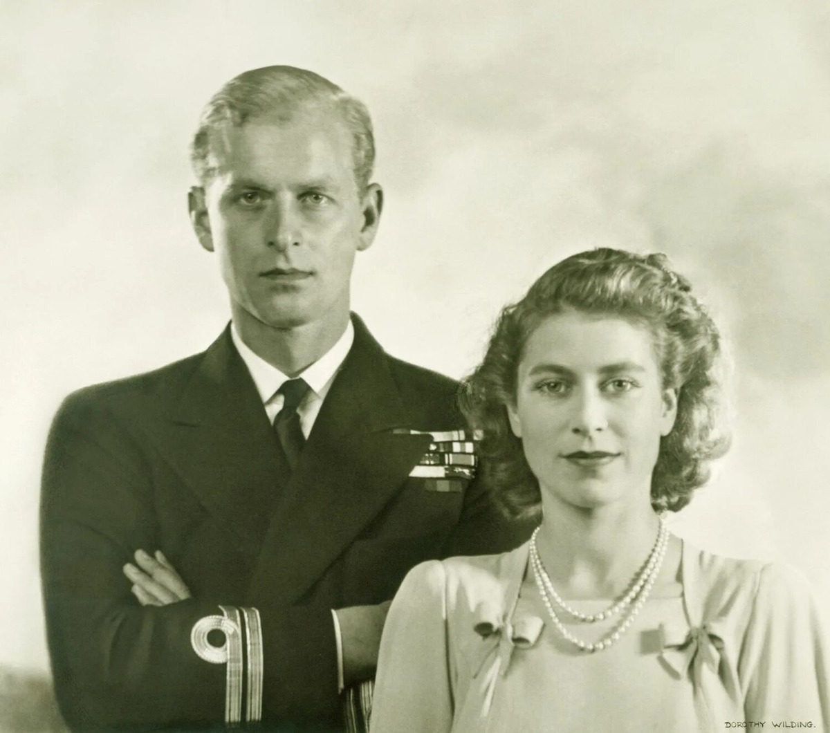 Герцог Филипп и королева Елизавета