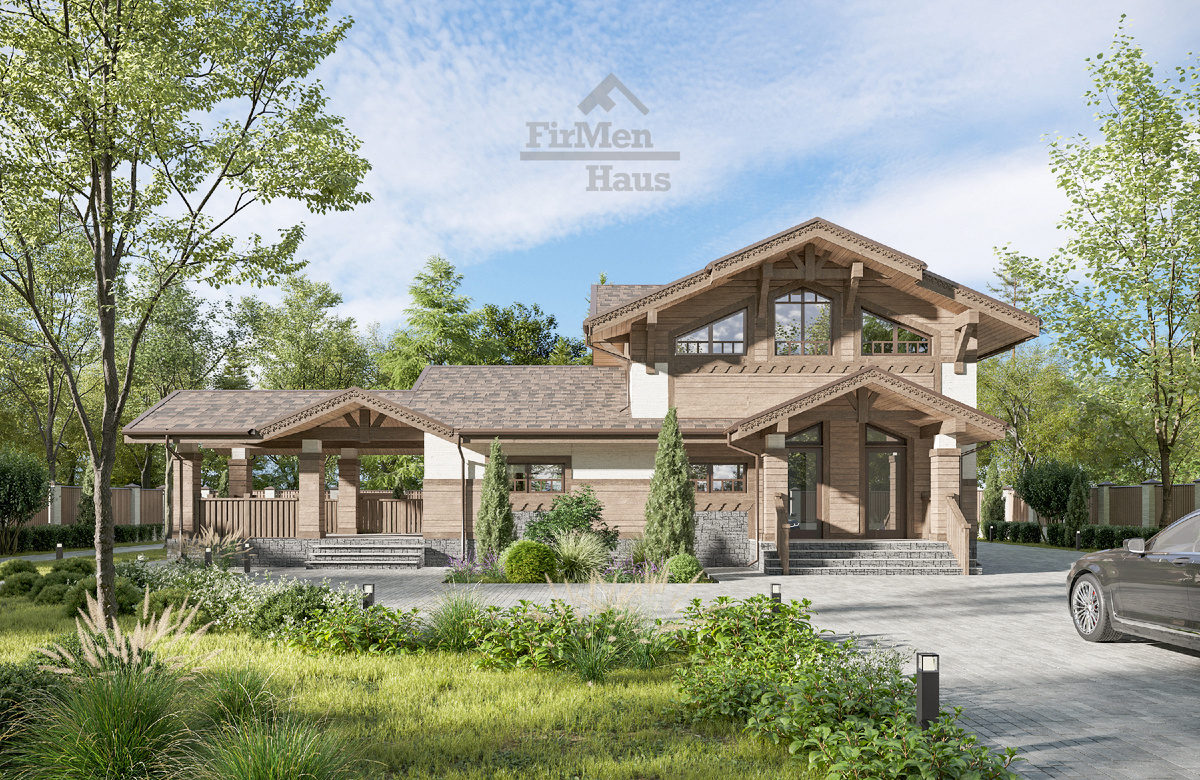 Проект Швейцария 191м2 от FIRMEN HAUS