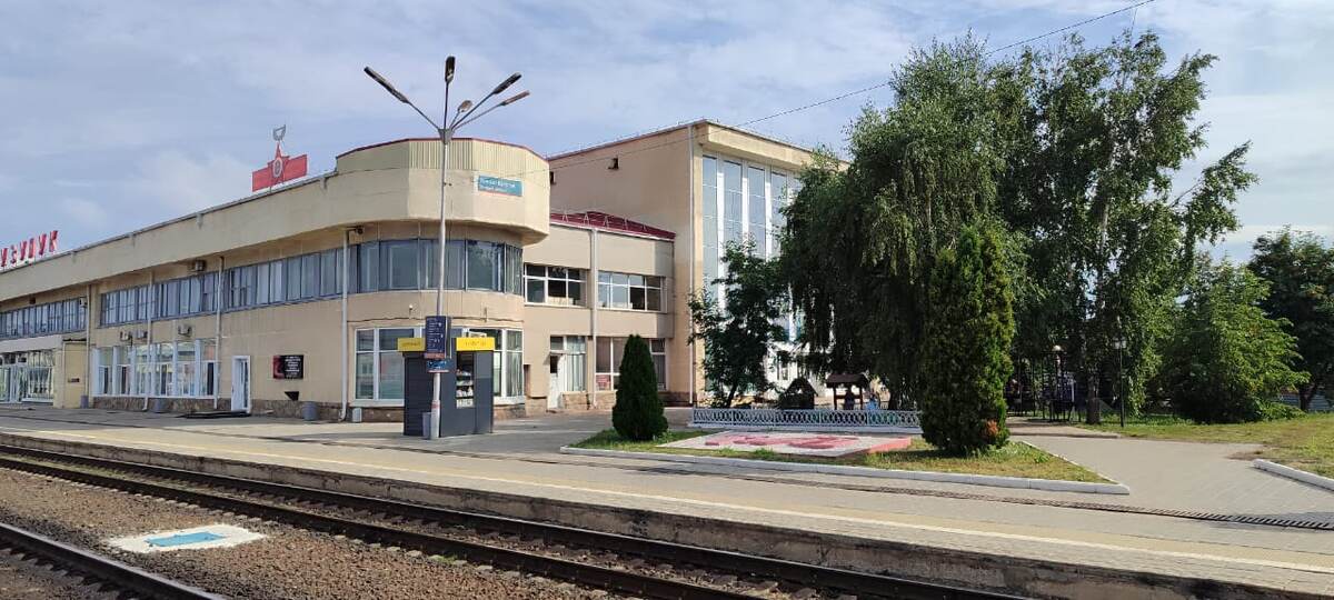 Станция Бузулук практически на границе Оренбургской и Самарской областей